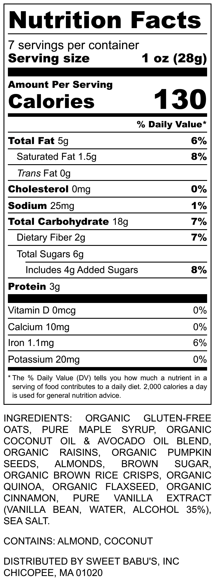 Oatmeal Raisin Granola - Image 2